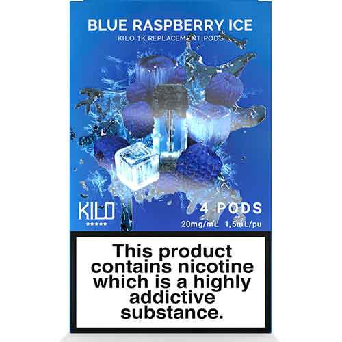 Kilo 1K Blue Raspberry ICE pod